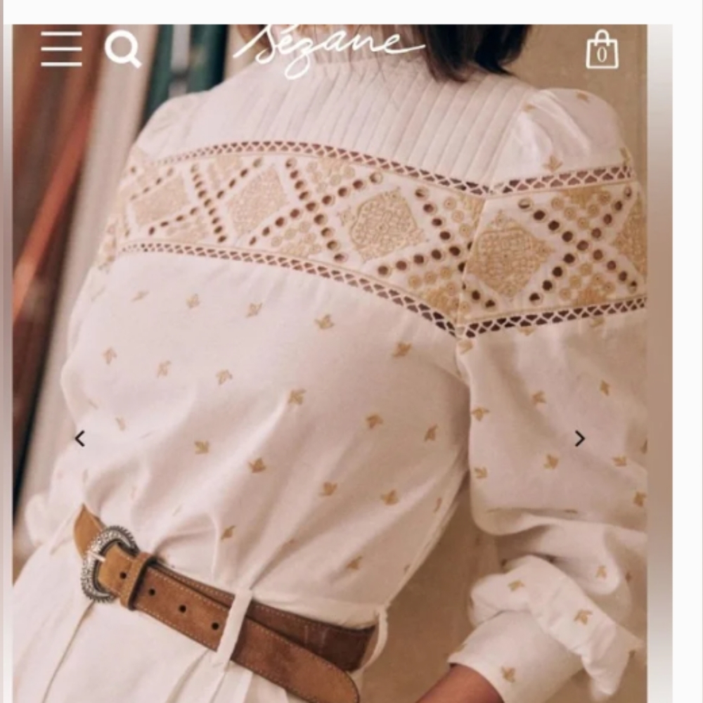Sezane Lotta Blouse